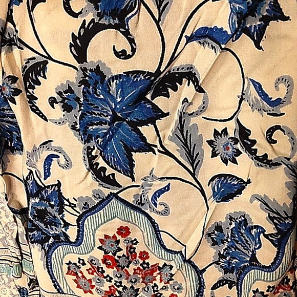 NWT Stunning ROMANTIC GYPSY~Maternity~Lightweight Empire Waist Short Kimomo Dres - Picture 16 of 16